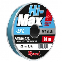 Зимняя леска MomoiFishing HI-MAX SKY BLUE