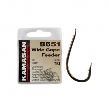 Крючки Kamasan B651 WIDE GAPE FEEDER (упак. 10 шт.)